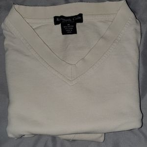 Kenneth Cole long-sleeved v-neck